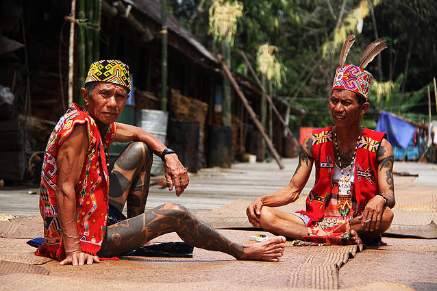 The Dayak indigenous people in the Heart of Borneo have for centuries managed the forest in sustainable ways. 